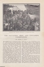 SALVATION ARMY COLONISTS : THE SALVATION ARMY AND ENGLAND'S UNEMPLOYED. A LARGE