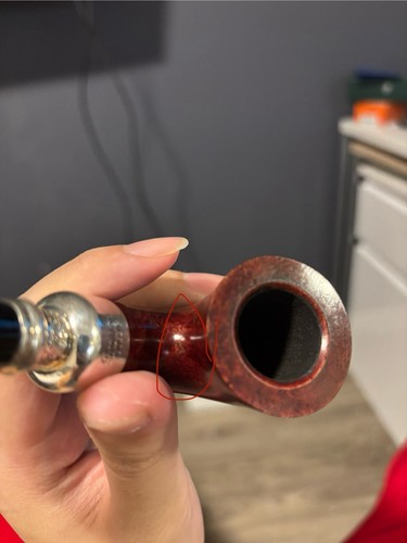 Peterson red spigot pipe - red,