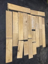 Reclaimed Solid Oak Tongue And Groove Flooring. Approx 1 Square Metre