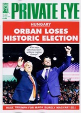 PRIVATE EYE MAGAZINE #1673 ~