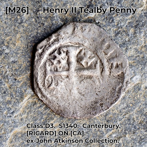 Henry silver tealby penny - henry,