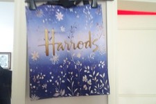 ORIGINAL HARRODS SILVER  BLUE