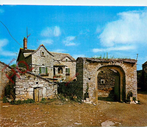 Picture postcard french - french, farm