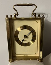 Quartz Carriage Clock By H