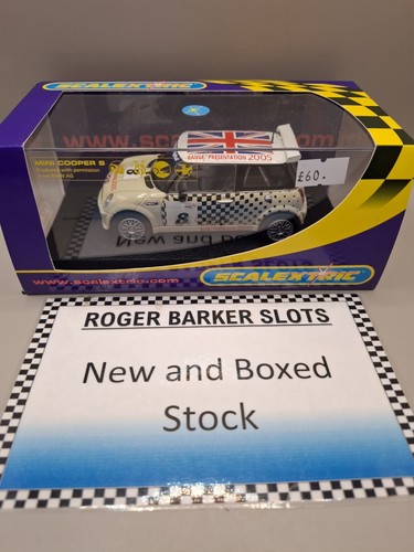 Scalextric mini cooper white - scalextric,