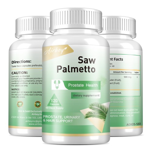 Saw palmetto 500mg - palmetto, prostate