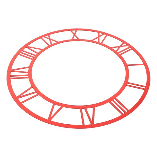 Living room wall clock sticker - living,