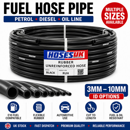 Fuel hose rubber unreinforced - rubber,