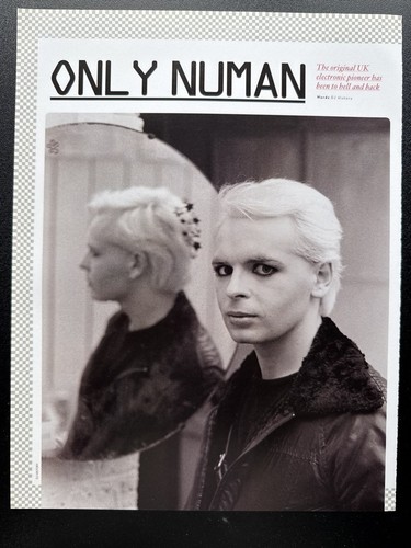 Gary numan original magazine - |,