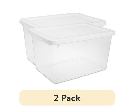 Sterilite storage bin 2 - bin,