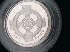 1996 Silver Proof One Pound