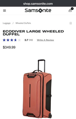 Samsonite ecodiver large new - large, ((new