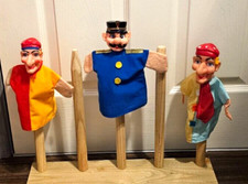 Vintage Punch and Judy Hand