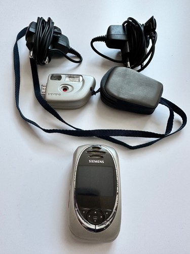 Siemens sl55 grey mobile - mobile, phone