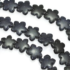 25 pcs  Flower Semi -Precious