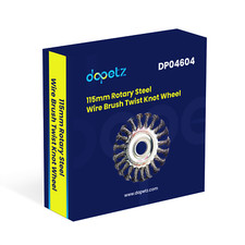 Twist Knot Wire Brush Rotary