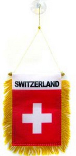 Switzerland flag hanging - switzerland,