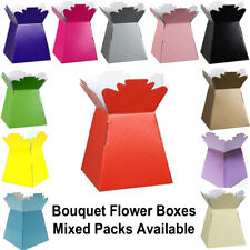 Bouquet Flower Boxes - Living Vase Easter Florist Box Sweet Gift Present