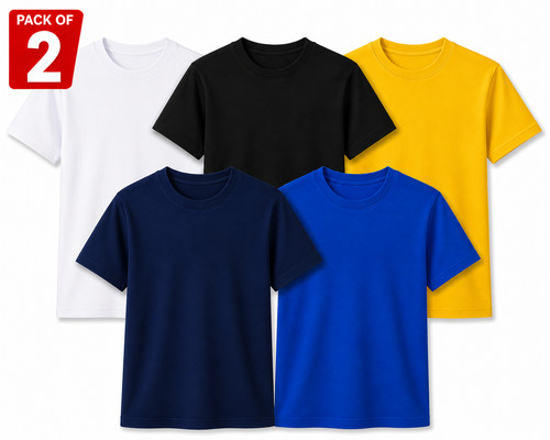Pack boys girls plain - girls, t
