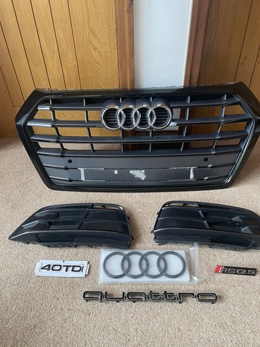 Audi original full grill - audi,