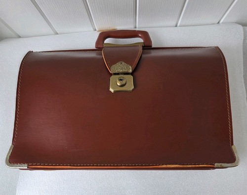 Vintage faux leather tan brown - tan,