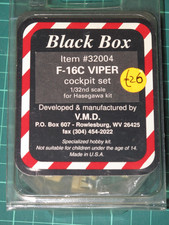 1/32 Black Box F-16C Viper Resin cockpit set 32004