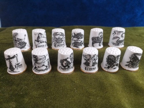 Zodiac thimble collection 12x - zodiac,