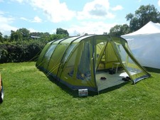 Vango Orava 600XL Tent with Footprint, Ground Sheet, and Carpet Sleeps 6
