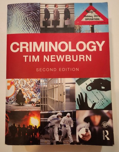 Criminology tim newburn - by,