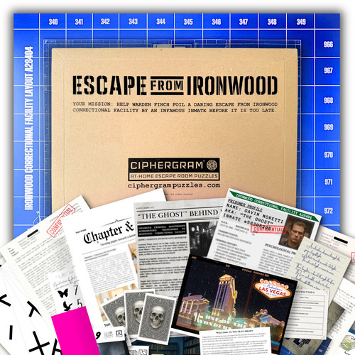 Ciphergram home escape - ciphergram:, at