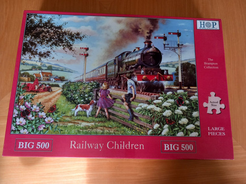 House puzzles railway - house,
