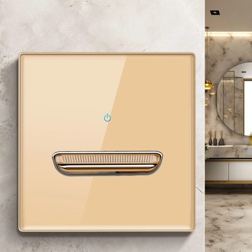 Chrome toggle wall light - chrome,