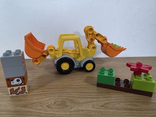 Lego duplo backhoe loader - backhoe,