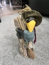 Halloween Crow Figurine –