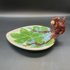 Vintage Majolica Style Leaf