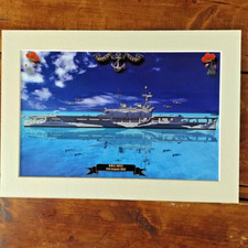 Navy HMS Eagle Print British