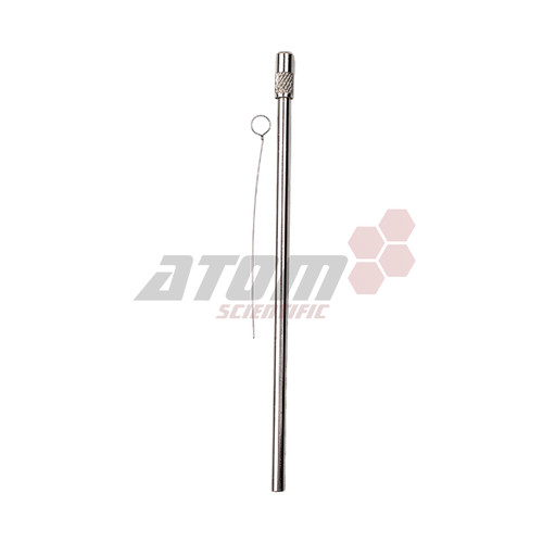 Nichrome wire holder and loop - and,