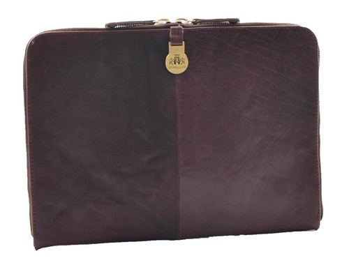 Real leather document folio - real,