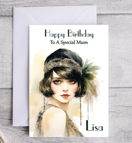 Personalised art deco - personalised,