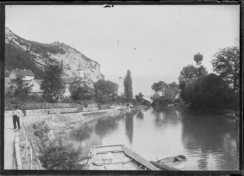Antique photo glass - photo, plate