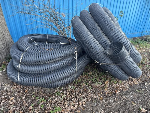 Perforated pipe coil drainage - perforated,