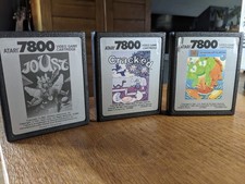 3x Games for the Atari 7800