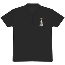 'Saluki Puppy' Adult Polo