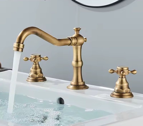 Antique brass widespread - antique,