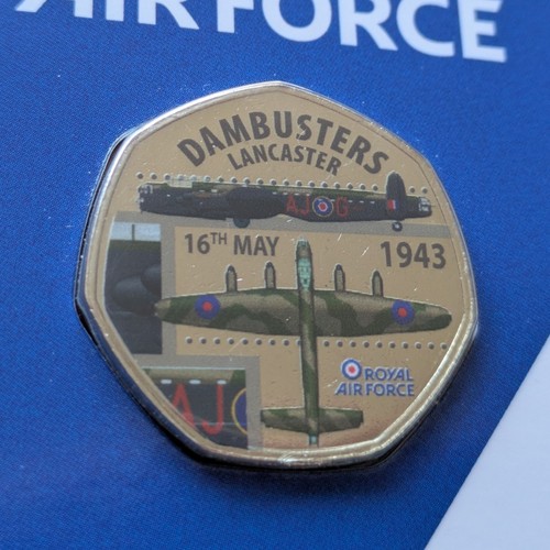 50p shaped dambusters - 50p,