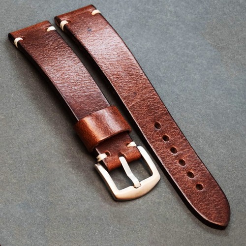Vintage brown leather - , watch