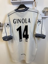 Spurs 1997-99 Home Original Shirt, Ginola Nameset - Size XL