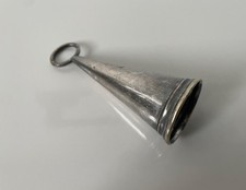 Vintage Silver Tone Metal Had
