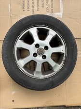 VAUXHALL ASTRA MK4 15" ALLOY WHEEL 4 STUD  195/60R15 TYRE 2001 MODEL