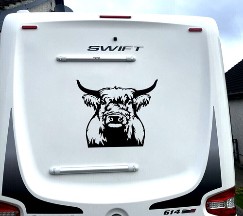 Large highland cow car - 23",
